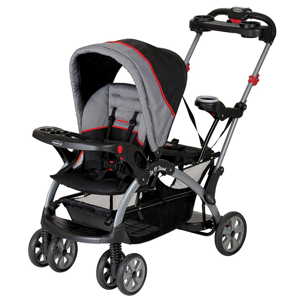 best travel stroller with standing board