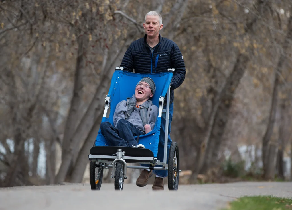 Stroller for Adults With Handicap