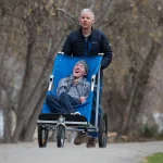 Stroller for Adults With Handicap